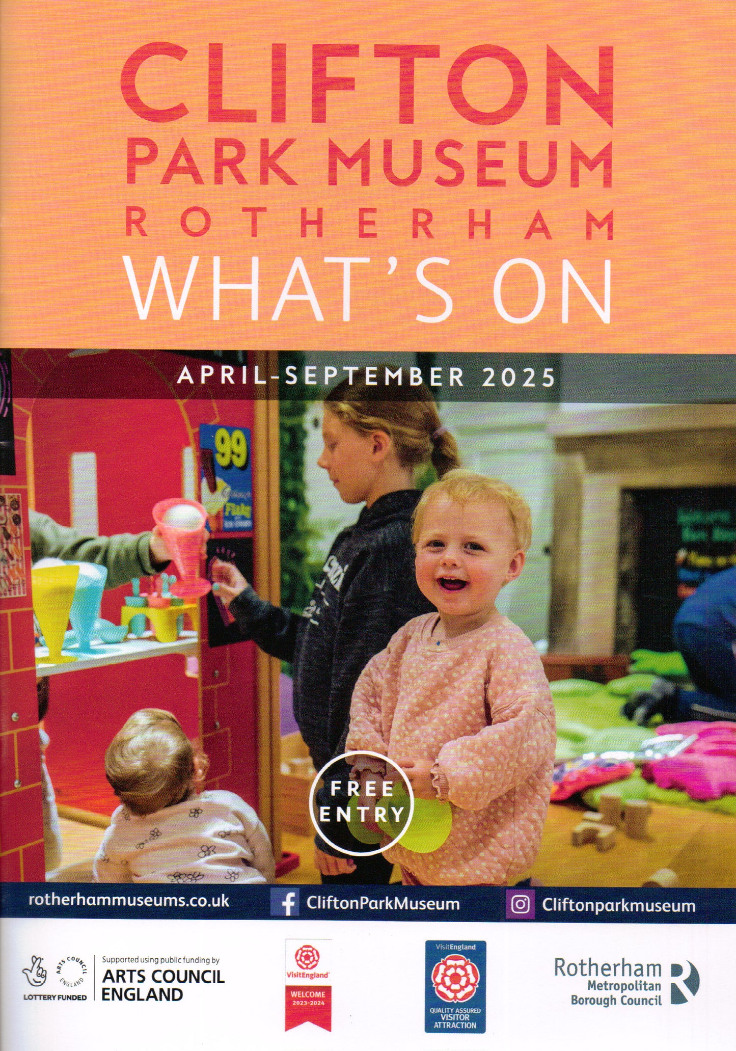 Clifton Park Museum - What's On April to Sept 2025