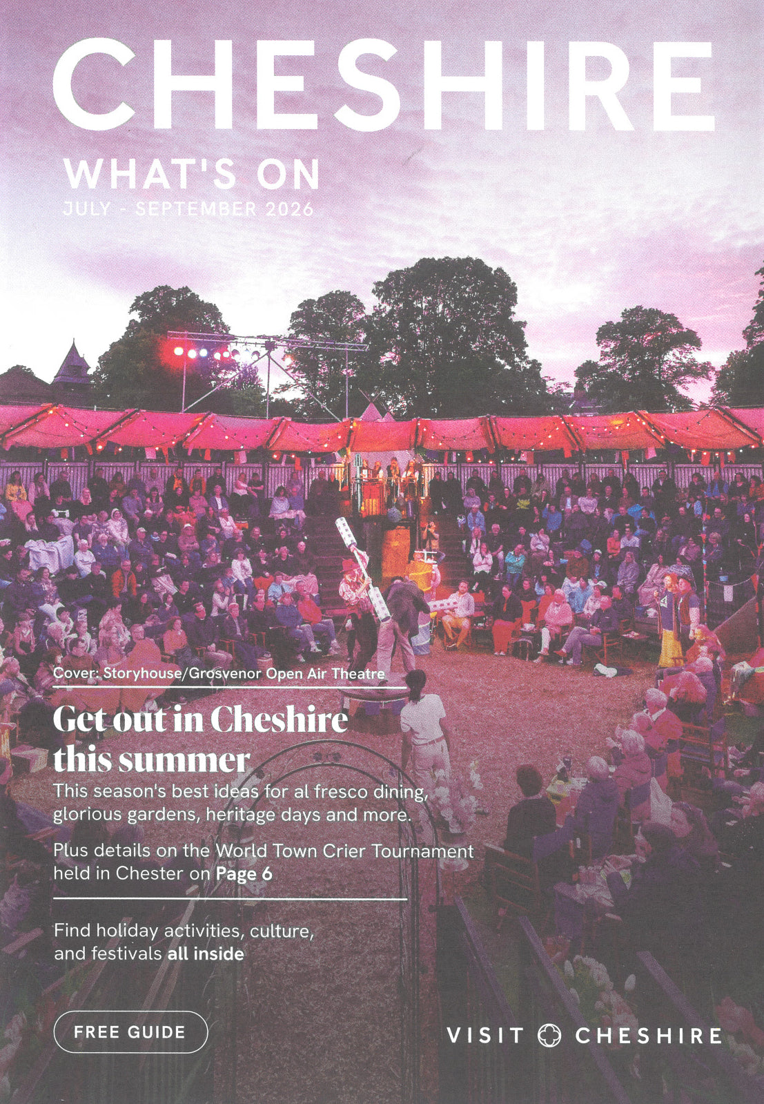 Cheshire What's On July - September 2026