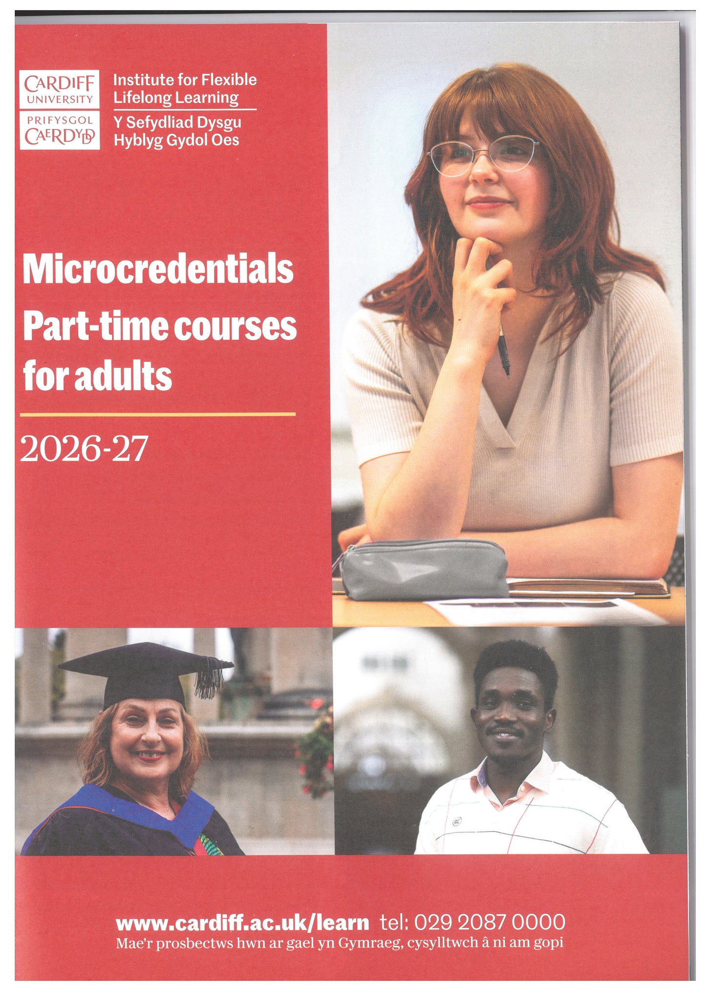 Cardiff University Microcredentails Part-time courses for adults (English Version)