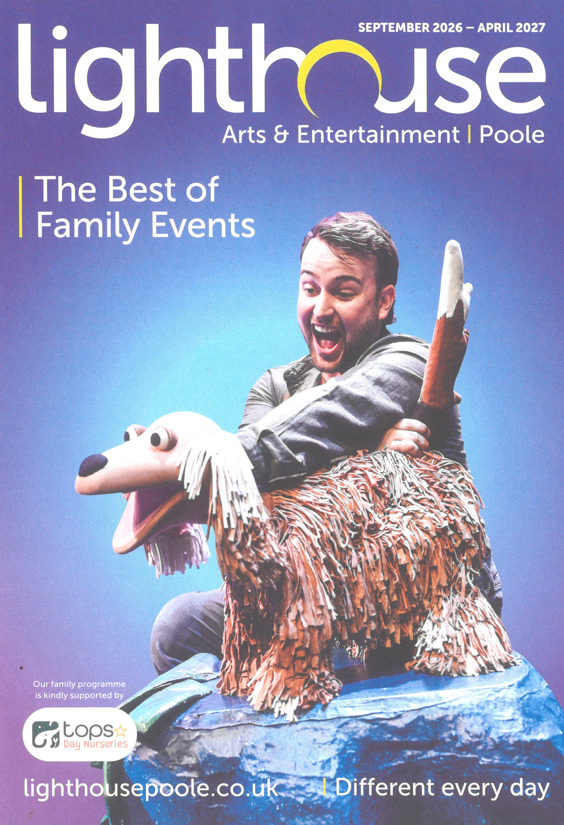 Lighthouse Poole The Best of Family Event Feb - July 2026 ( Out of Date Awaiting for the New Brochure)