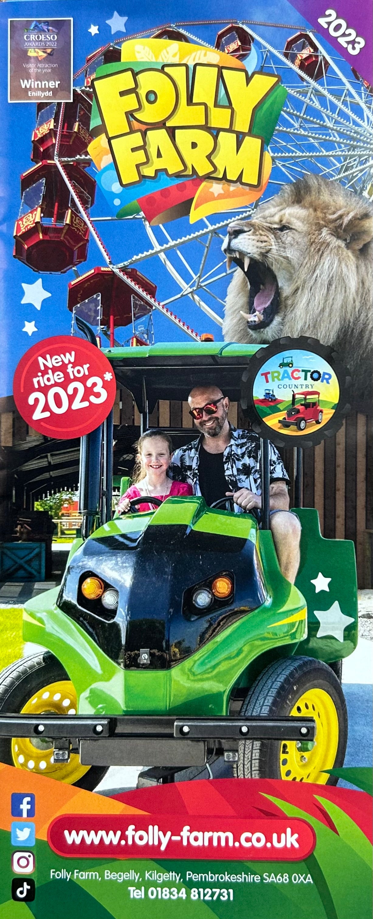 Folly Farm 2023 - New ride for 2023