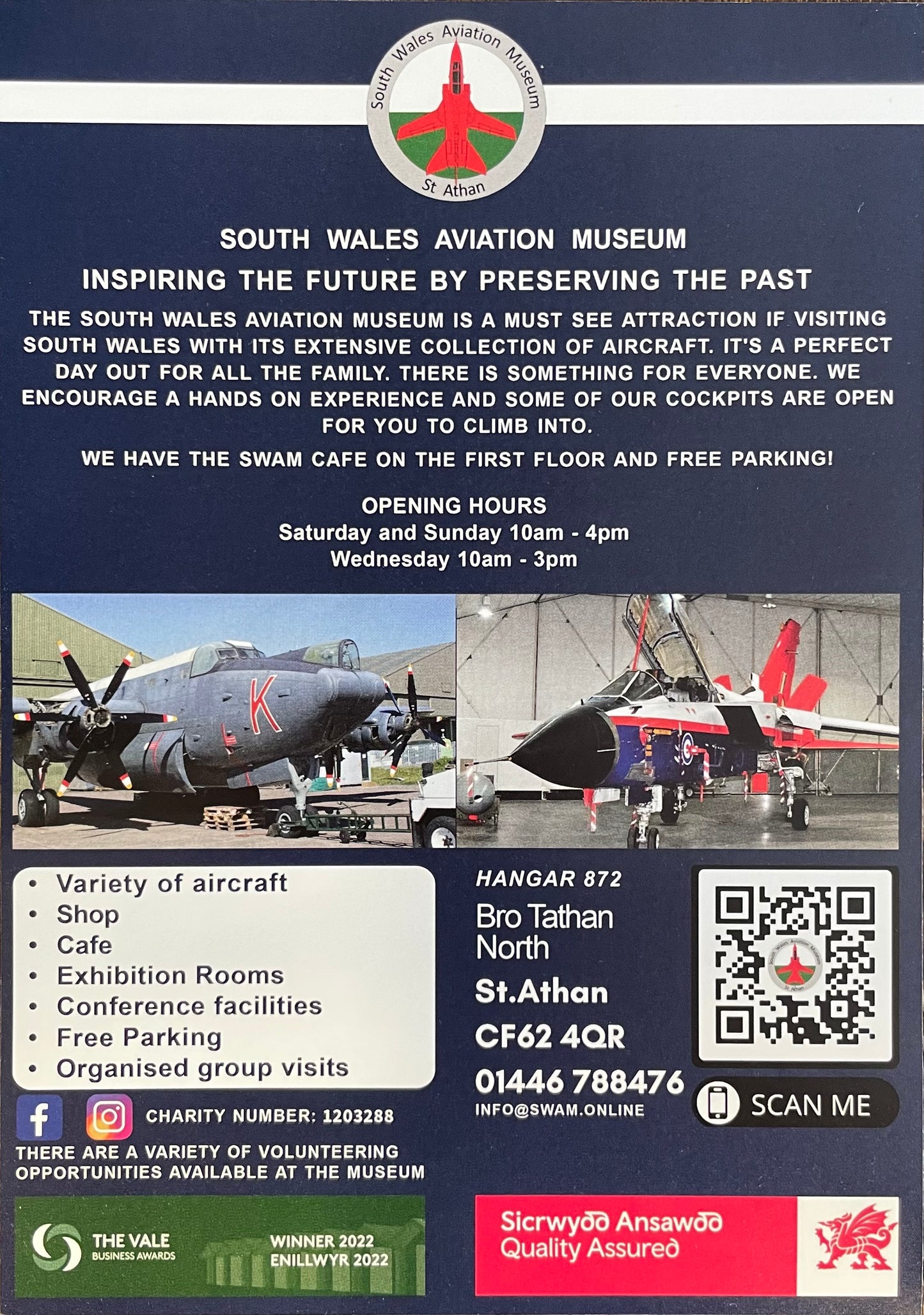South Wales Aviation Museum - Preserving The Future By Preserving The Past - 2023