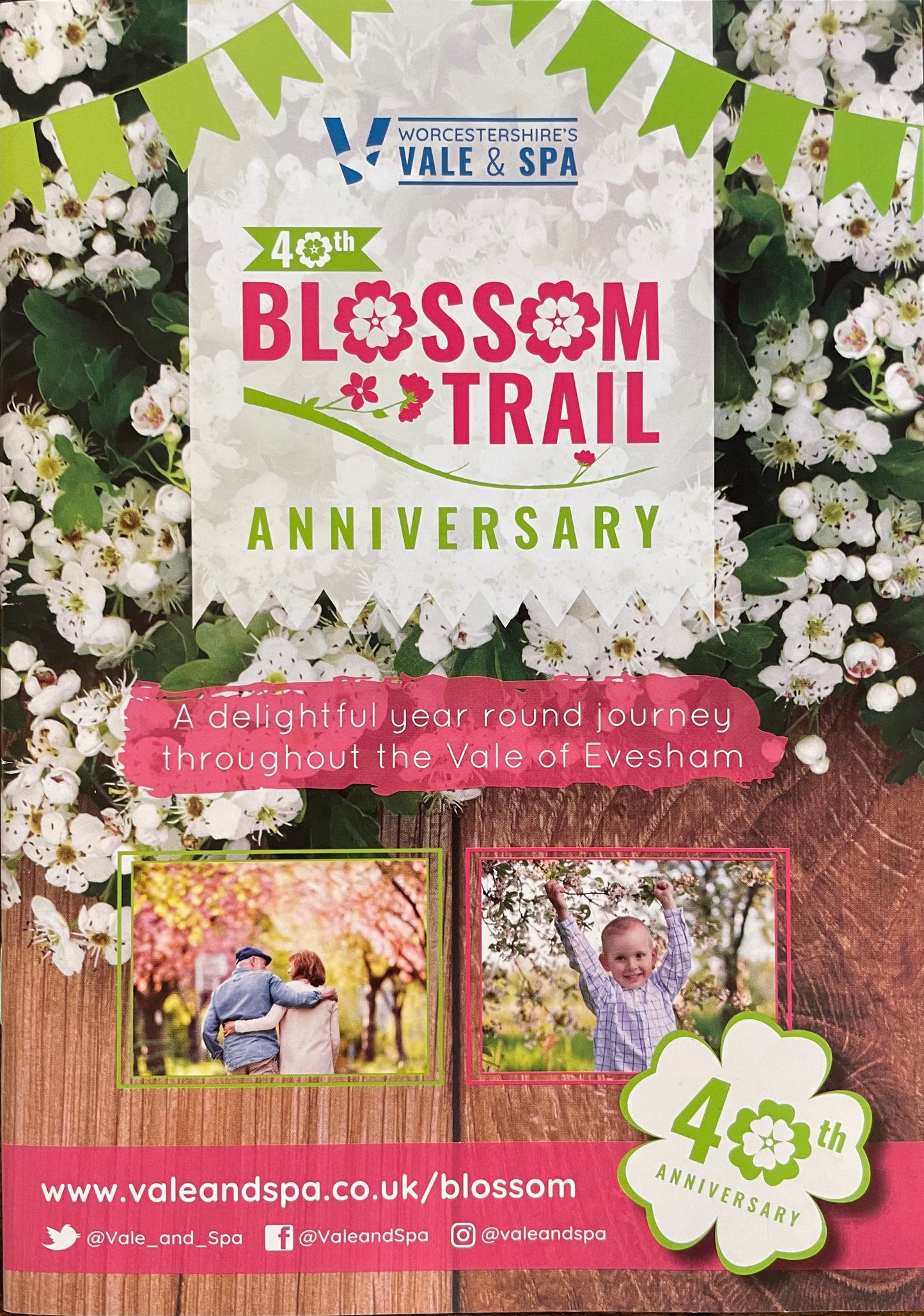 Worcestershire Vale & Spa 2023 Blossom Trail - 40th Anniversary