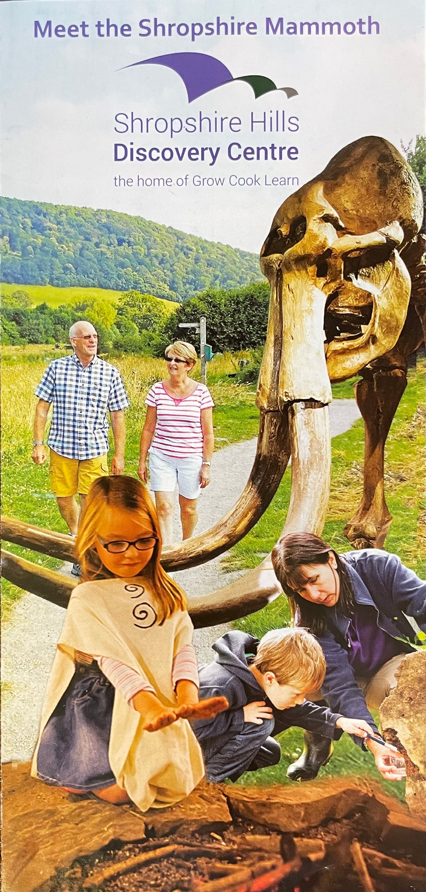 Shropshire Hills Discovery Centre 2023 - Meet The Shropshire Mammoth