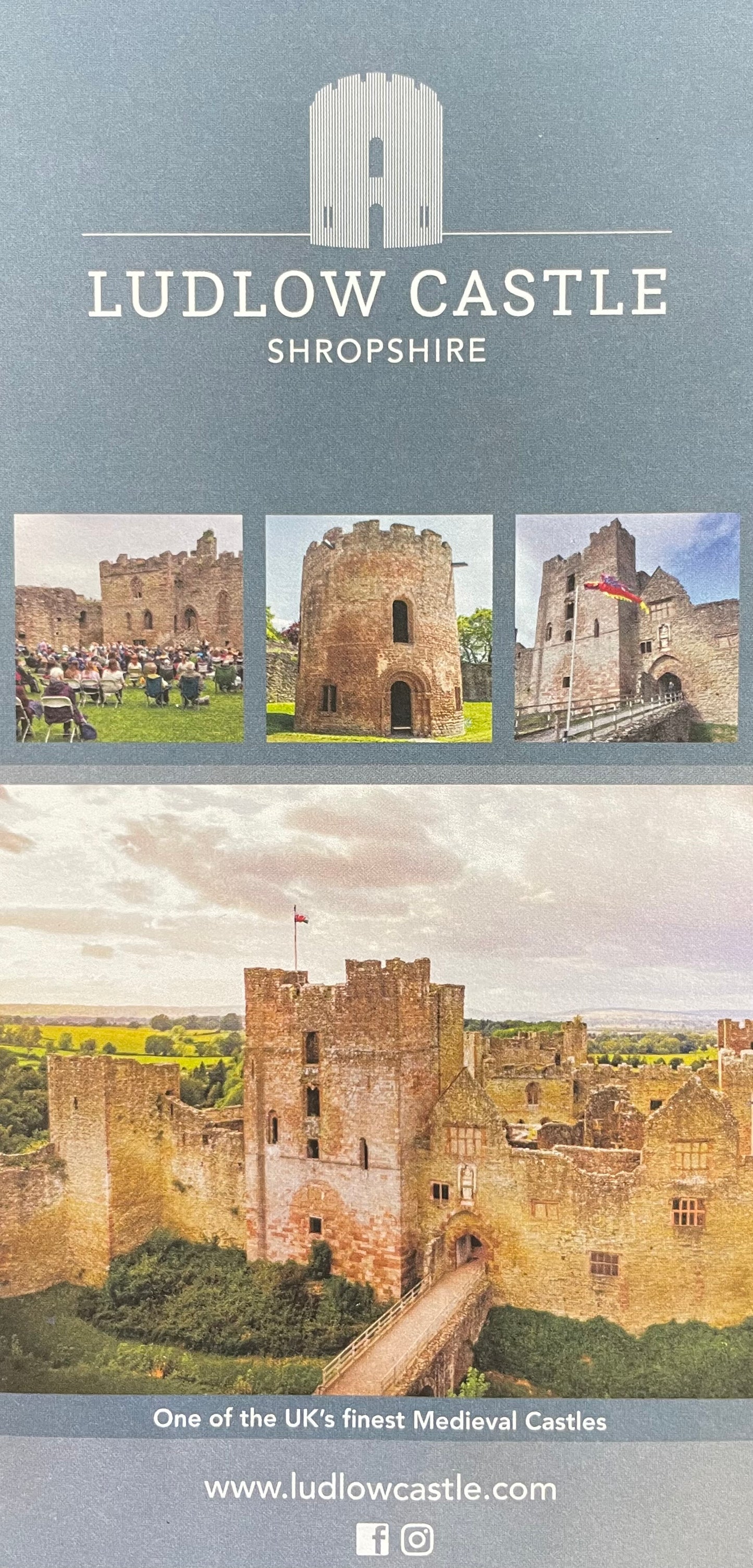 Ludlow Castle 2023 - One of the UK's finest medieval castles.