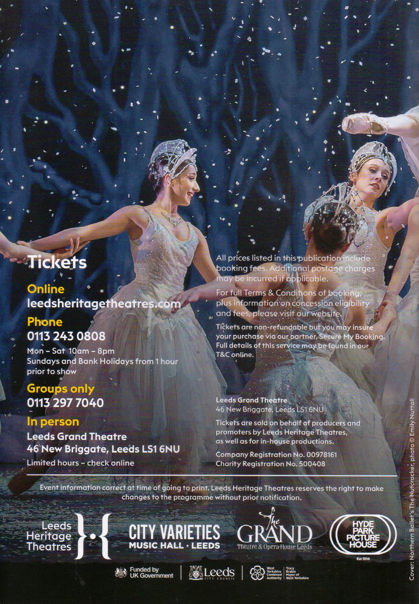 Leeds Grand Theatre = Sept 25 - Nov 26