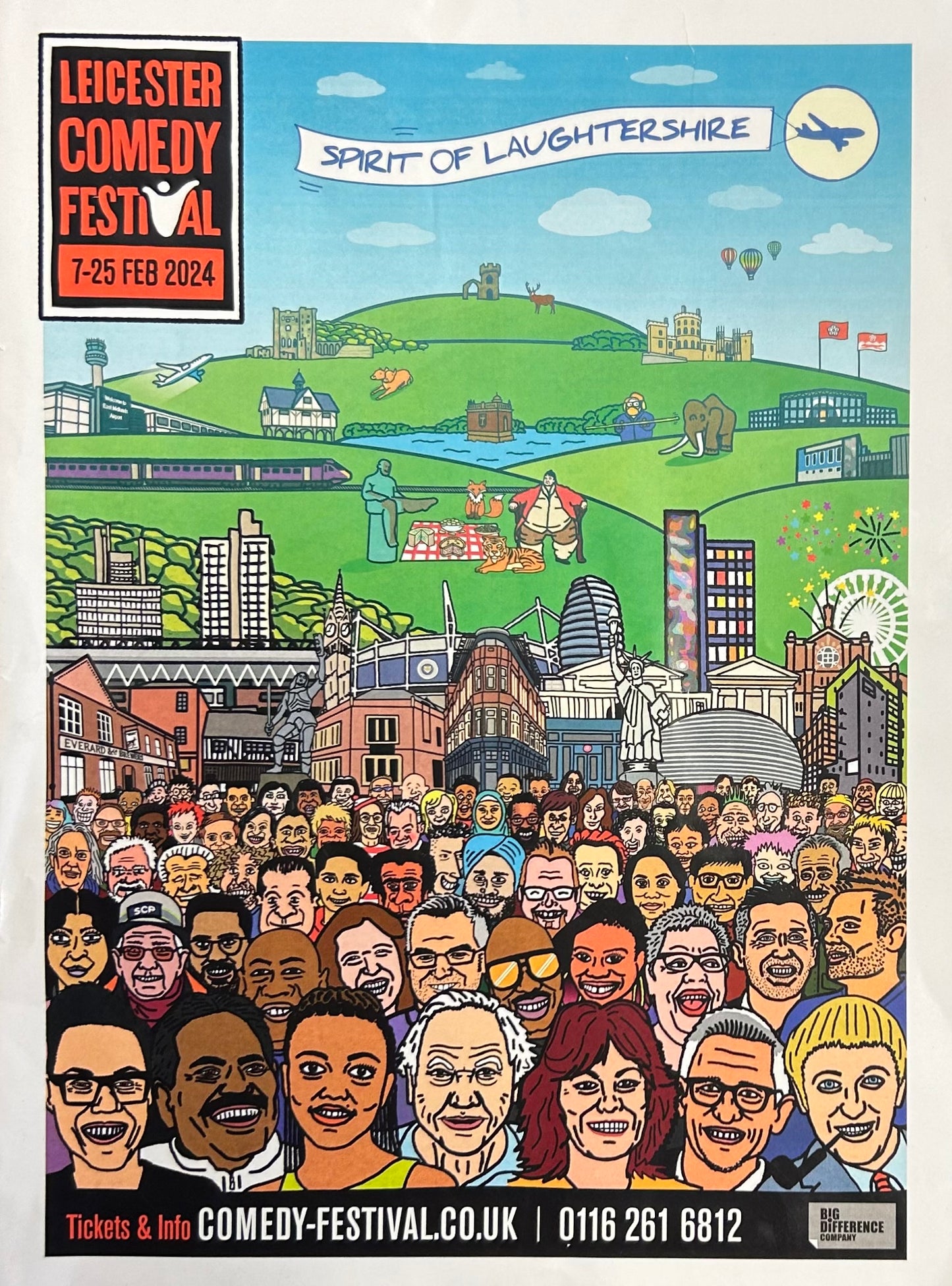Leicester Comedy Festival 7-25th February 2023
