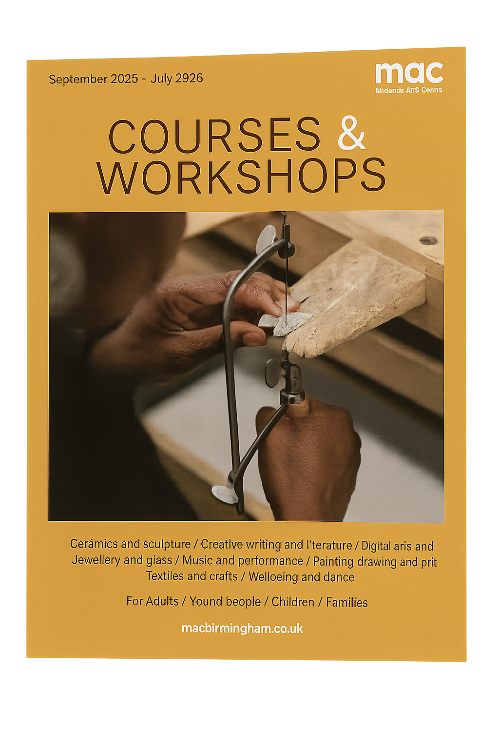 MAC Courses & Workshops September 2025 - July 2026
