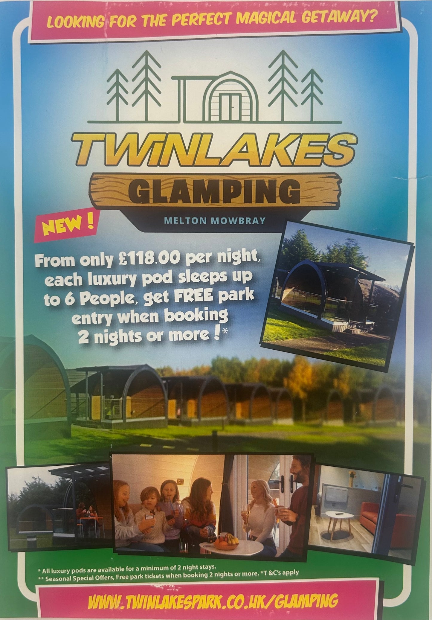 Twinlakes Glamping 2023