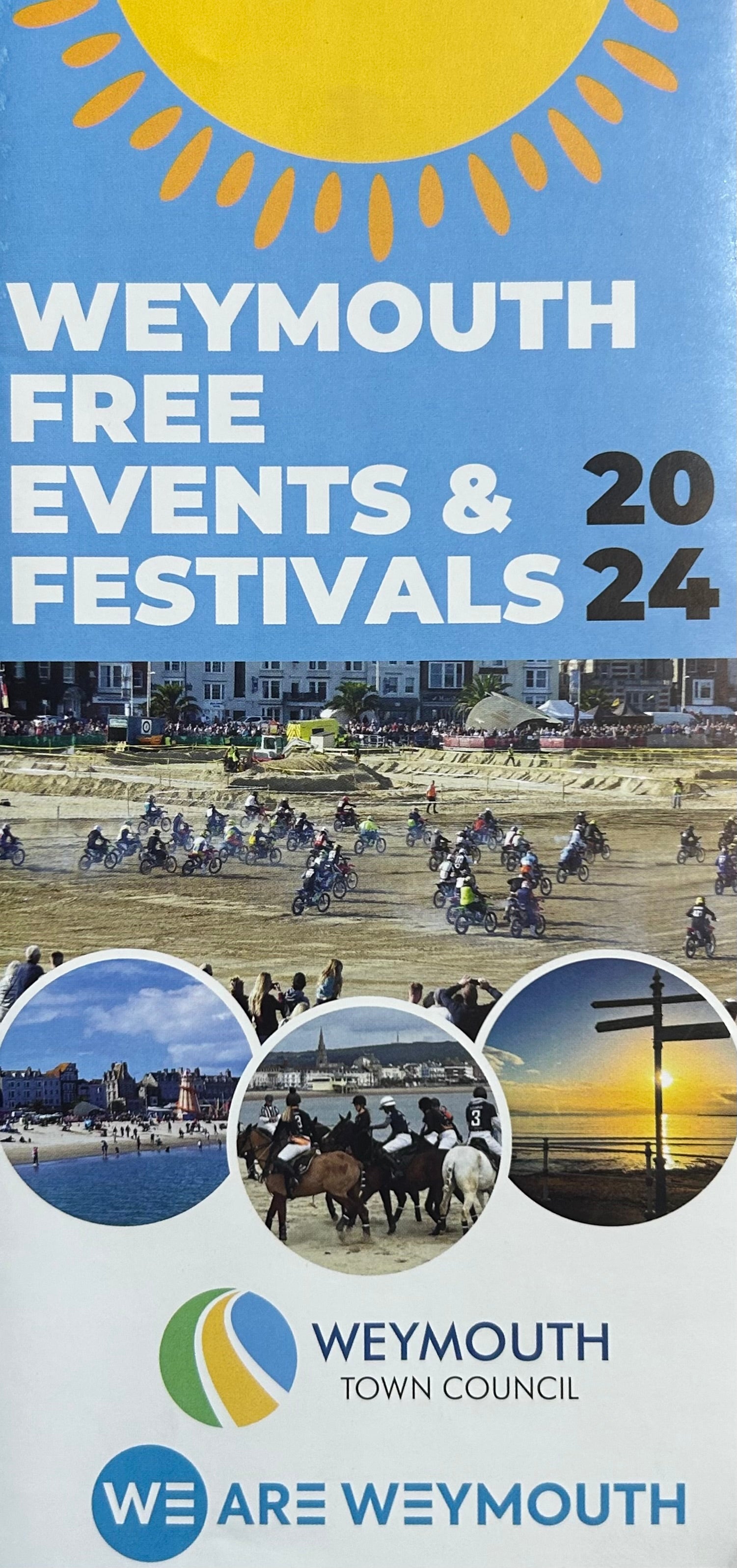 Weymouth Free Events & Festivals 2025 iVisit Info Display