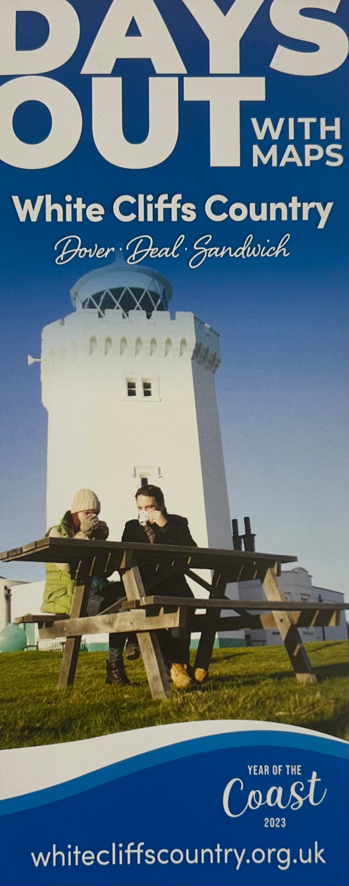 White Cliffs Dover - Days Out with Maps 2024