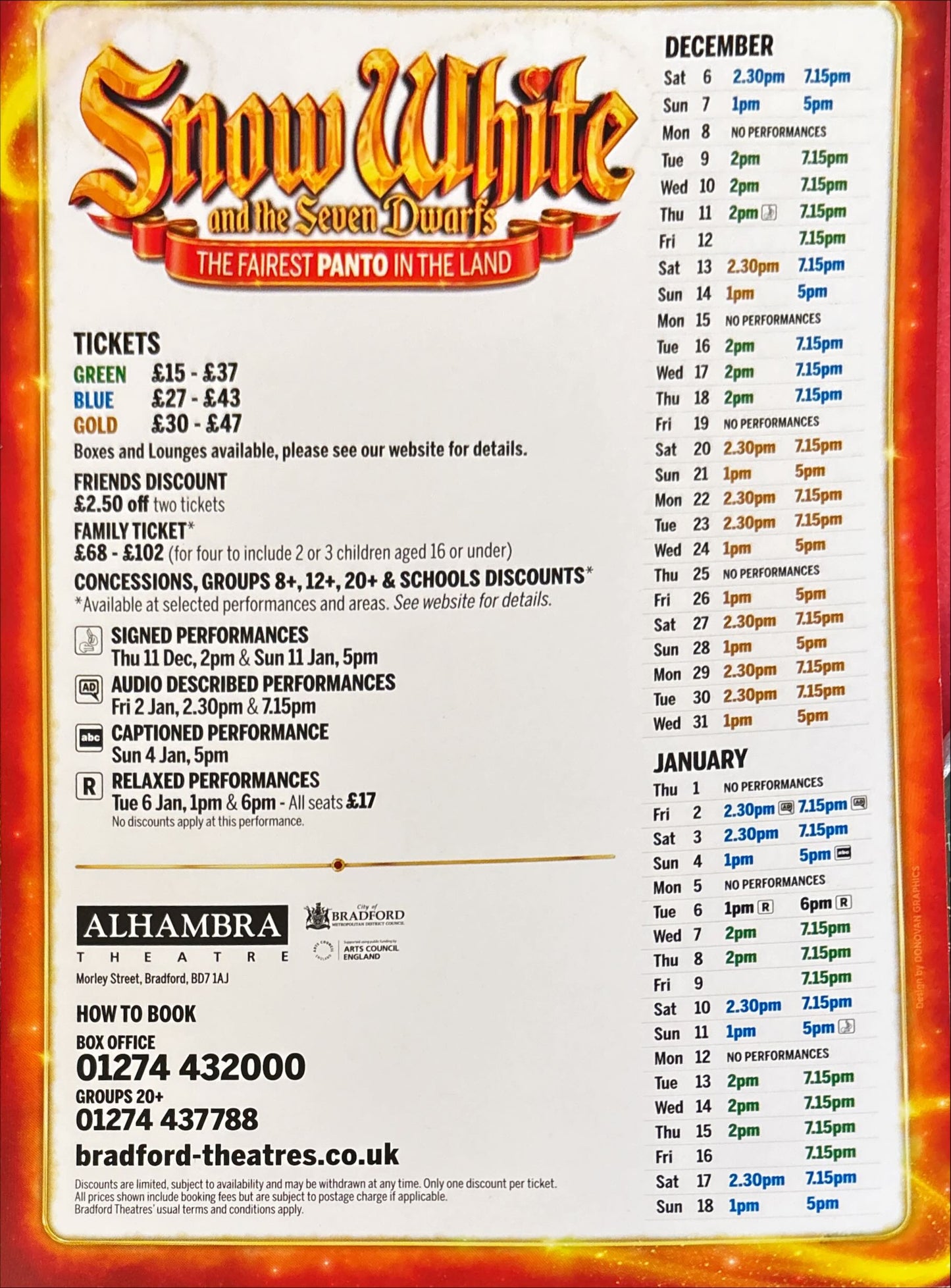 Alhambra Theatres - Snow White