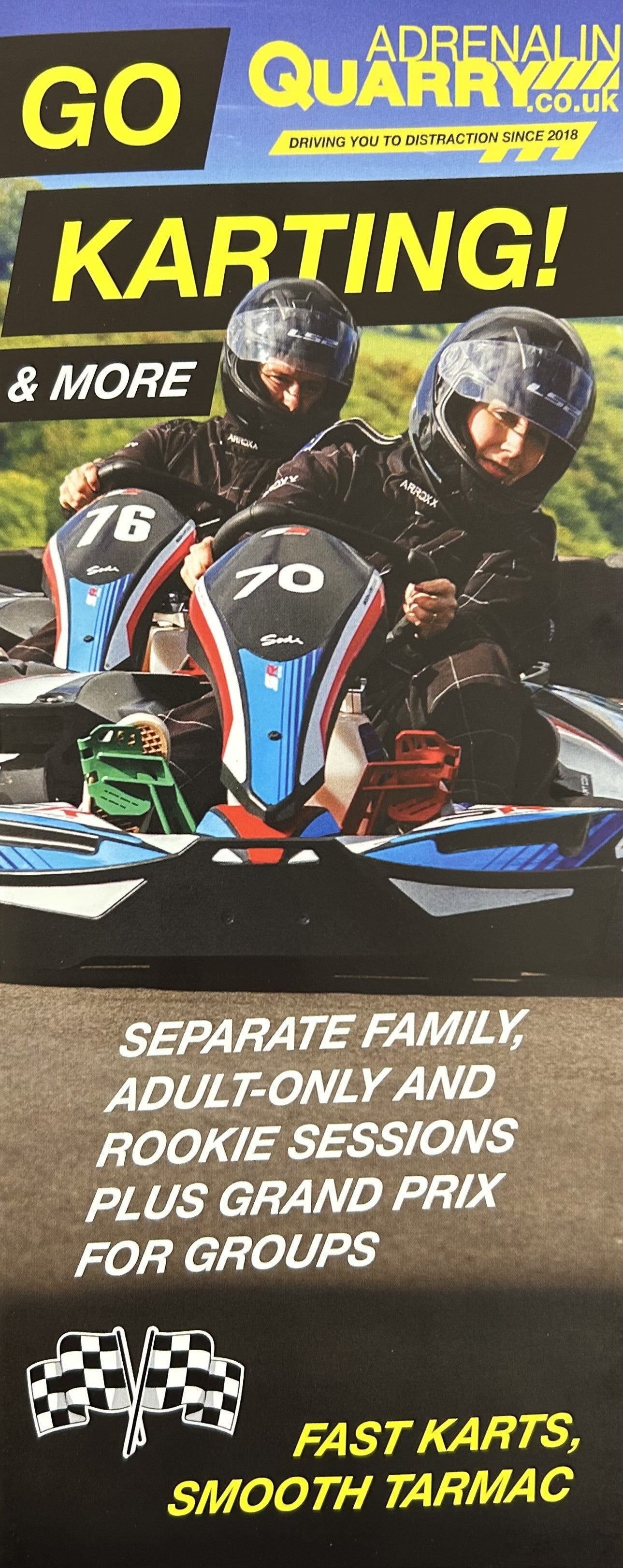 Adrenalin Quarry 2023 - Go Karting / Aquapark