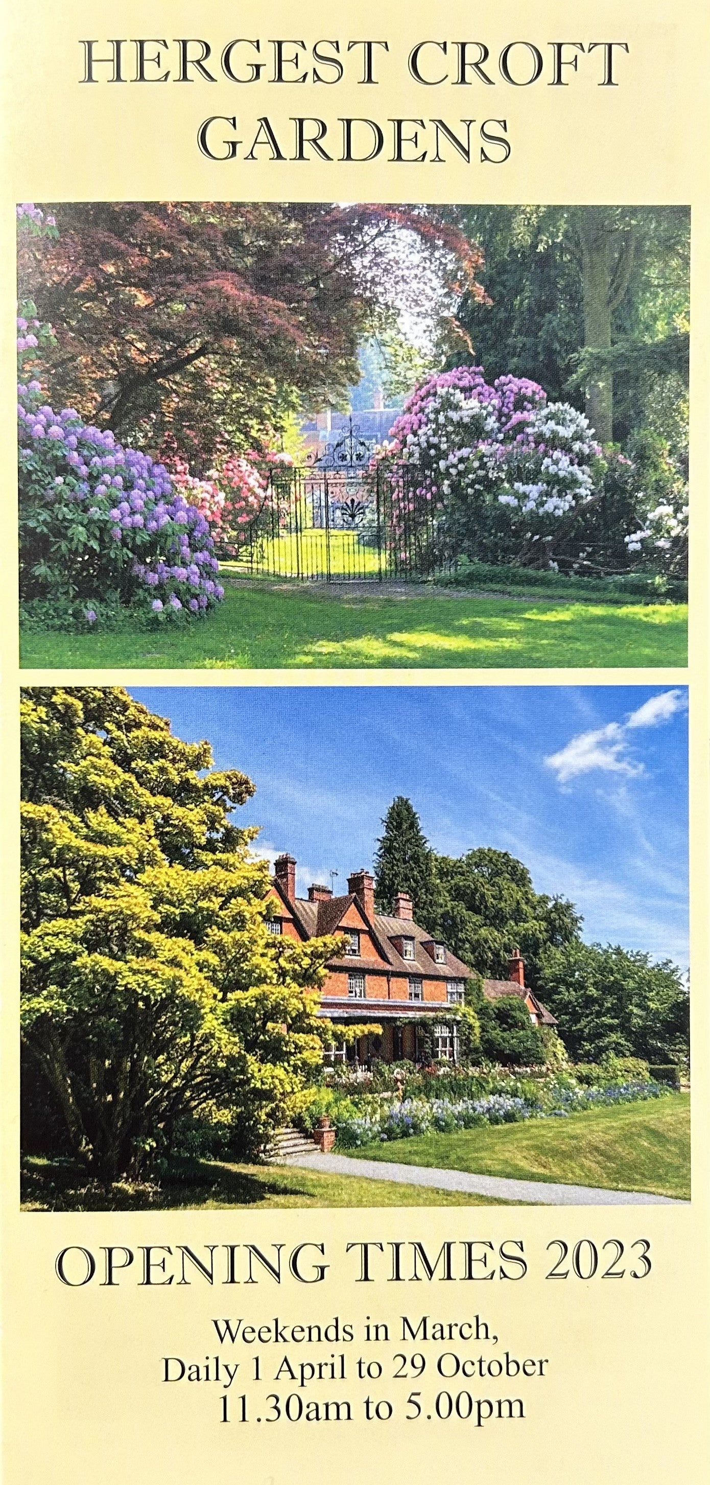 Hergest Croft Gardens 2023