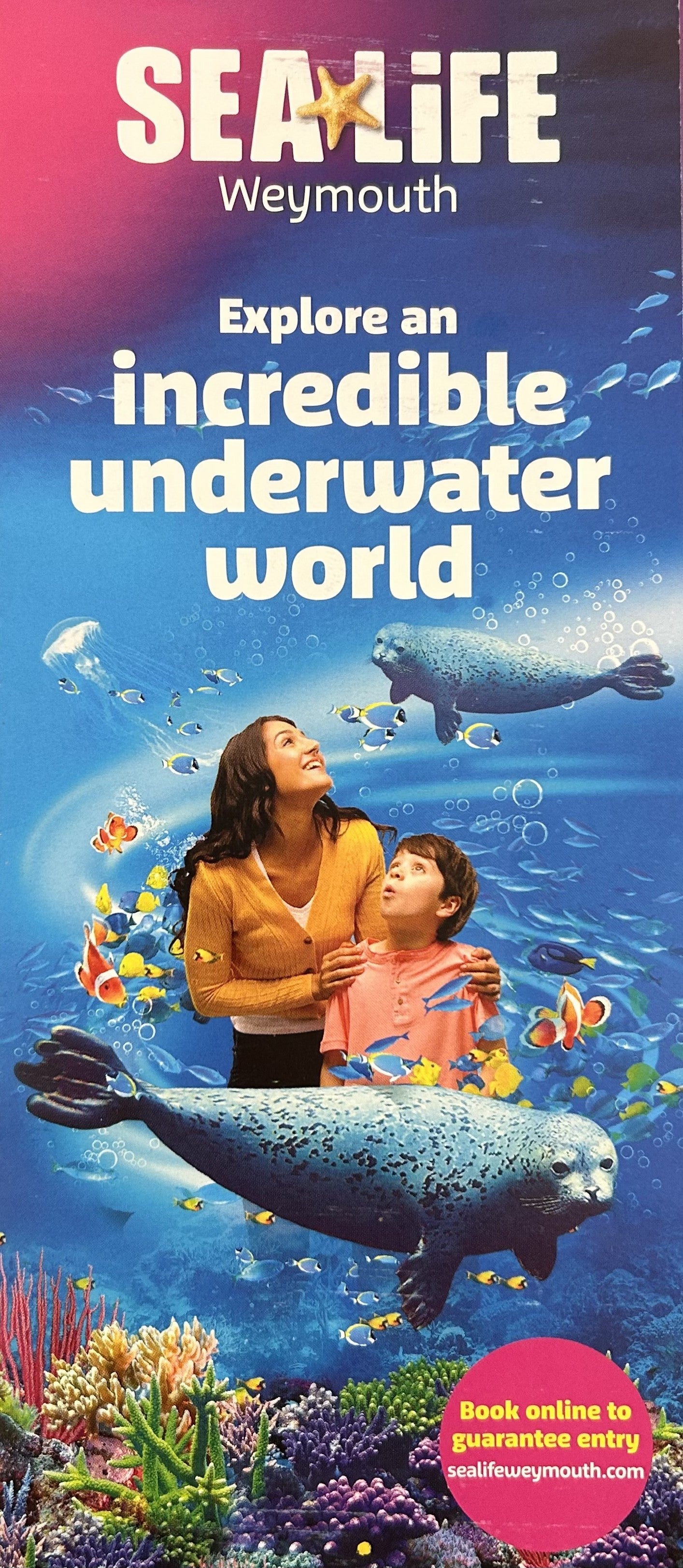Sealife Weymouth 2023 - Explore an incredible underwater world