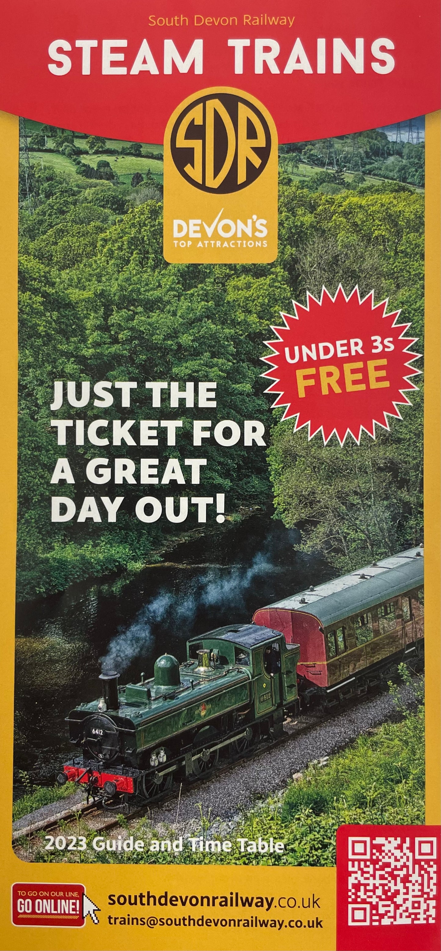 South Devon Railway 2023 Guide