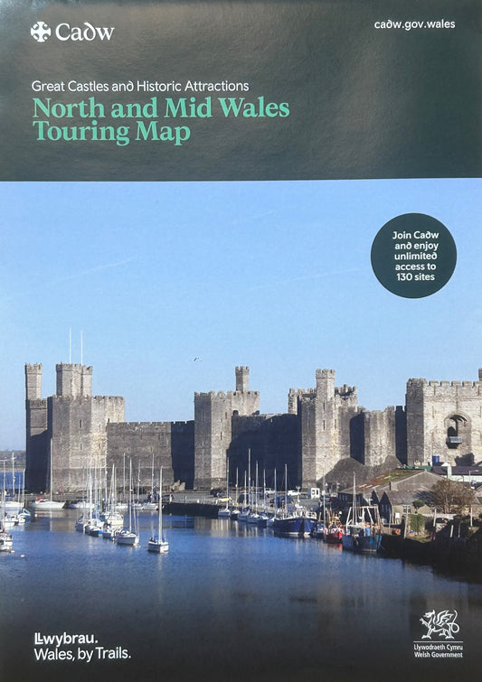 Cadw - North and Mid Wales Touring Maps 2024/25