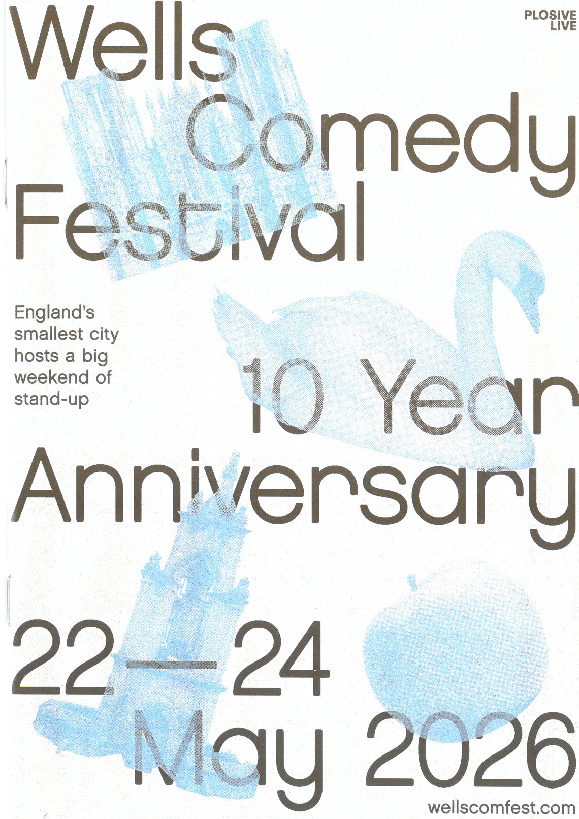 Wells Comedy Festival 22th - 24th May 2026