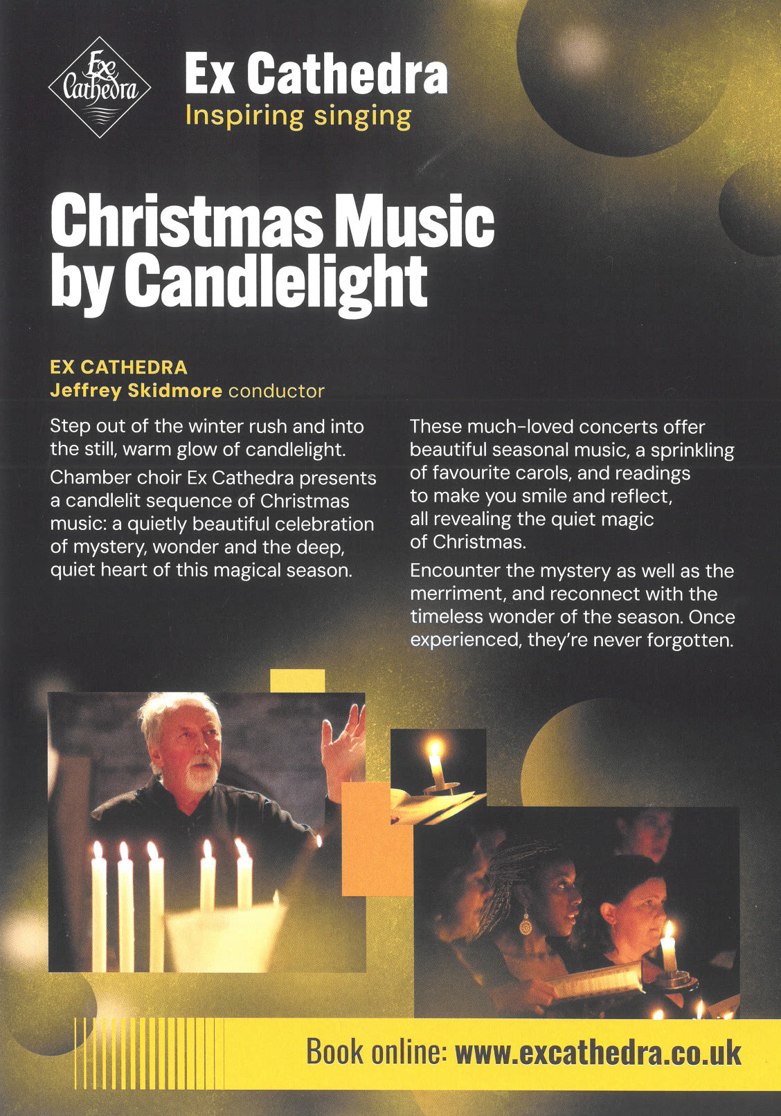 Ex Cathedra Christmas Music By Candle Light 2026
