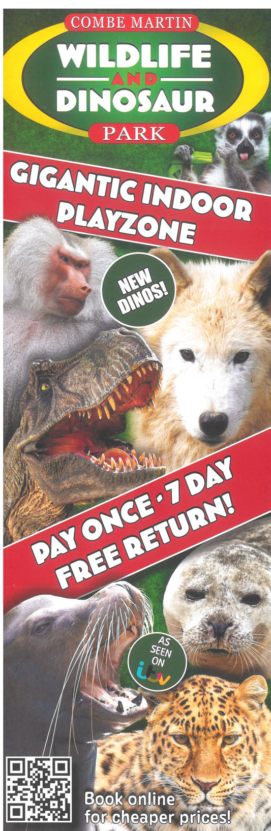 Combe Martin Wildlife and Dinosaur Park 2026