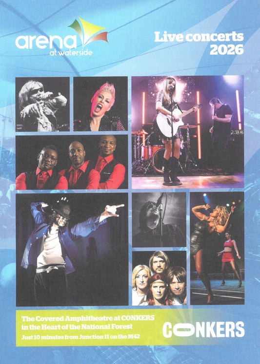 Conker Arena at Waterside Live concerts 2026