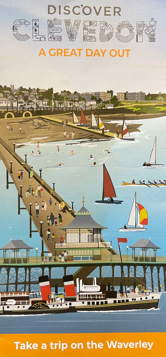 Discover Clevedon - A Great Day out - Take a Trip on the Waverley - 2023