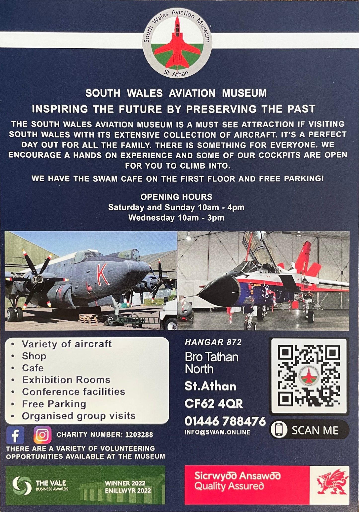 South Wales Aviation Museum - Preserving The Future By Preserving The Past  - 2023