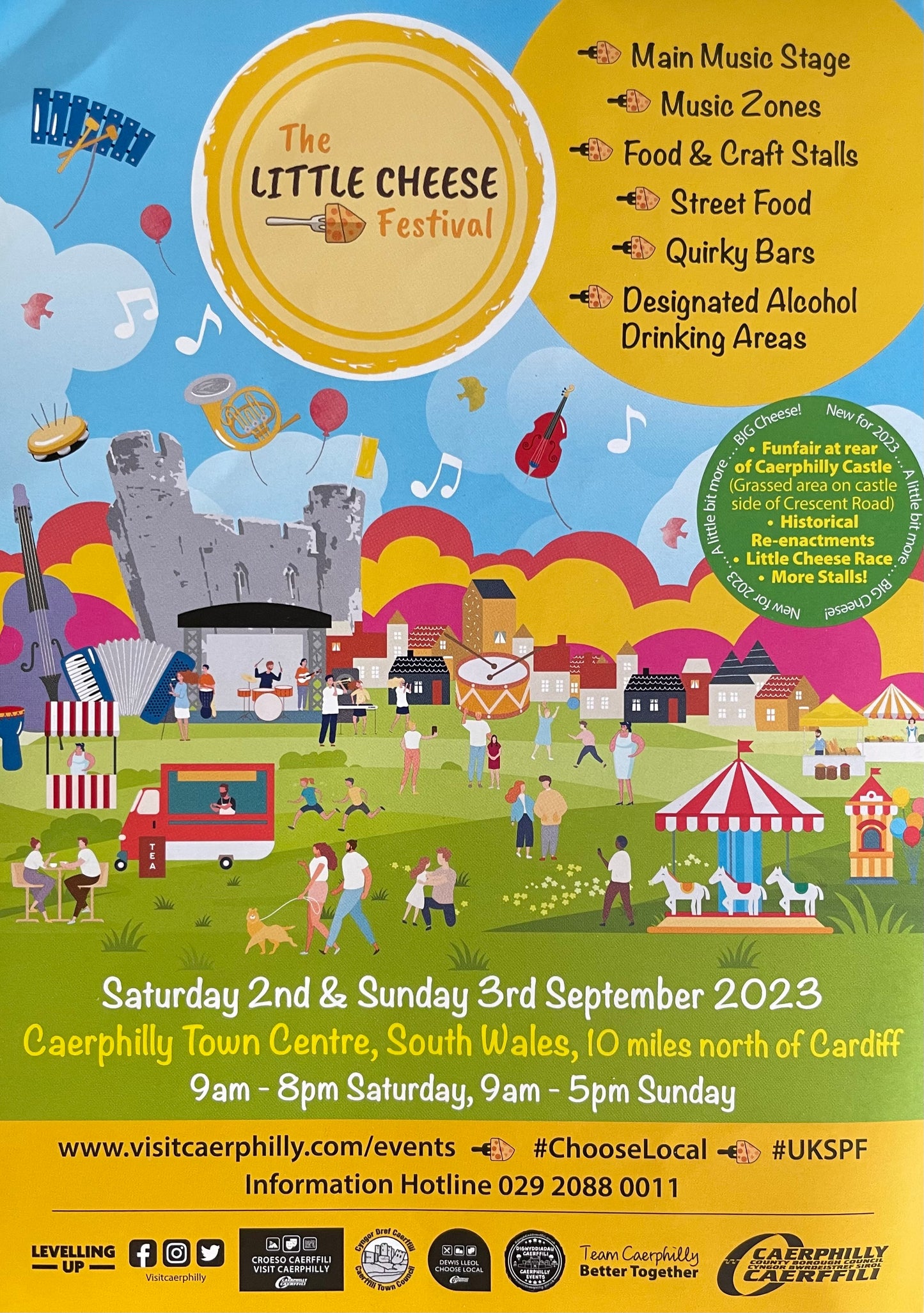 Caerphilly County Borough Council The Little Cheese Festival 23 S Pear Marketing