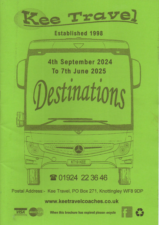 Kee Travel Destinations 2024 / 2025