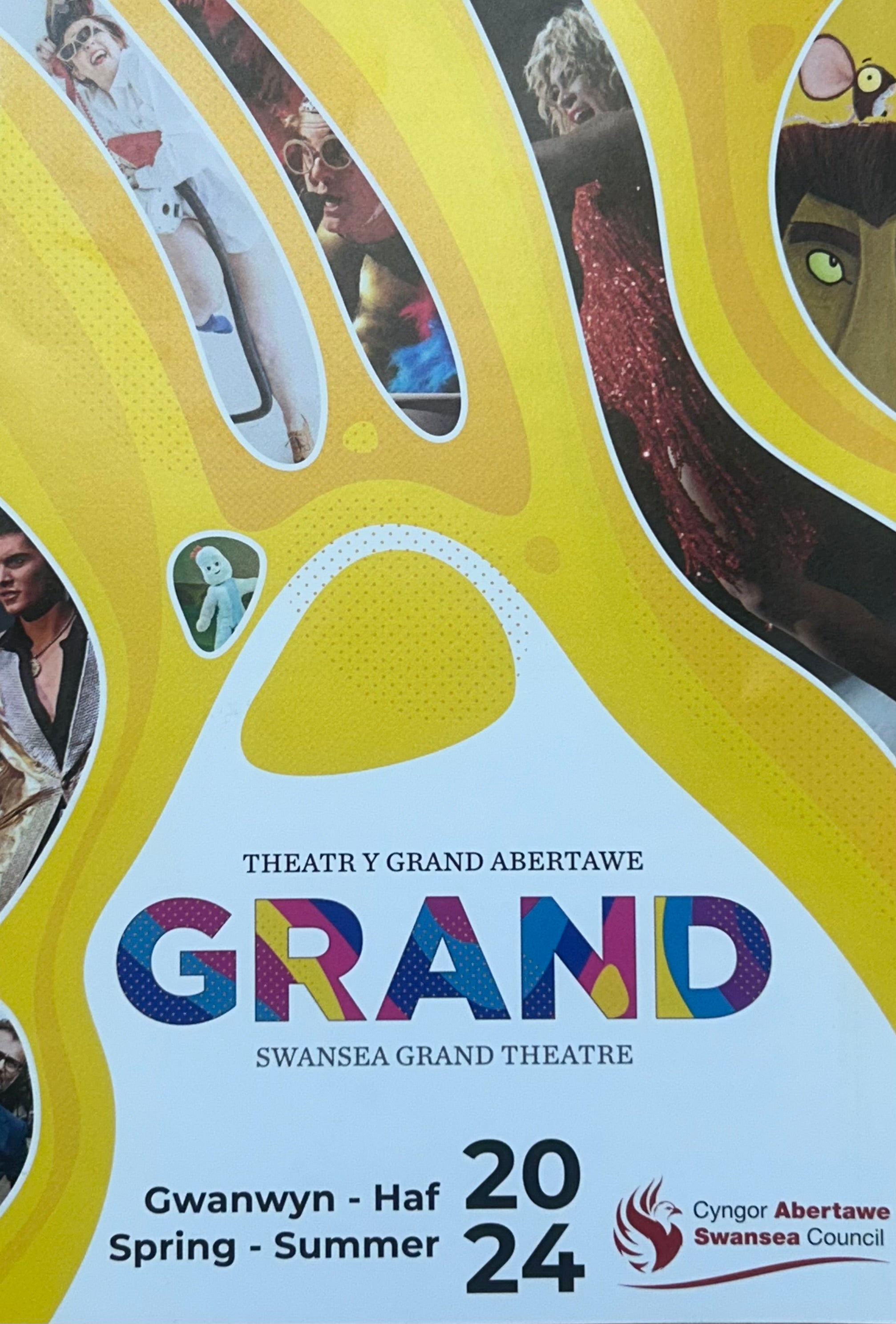 Swansea Grand Theatre SpringSummer 2024 iVisit Info Display