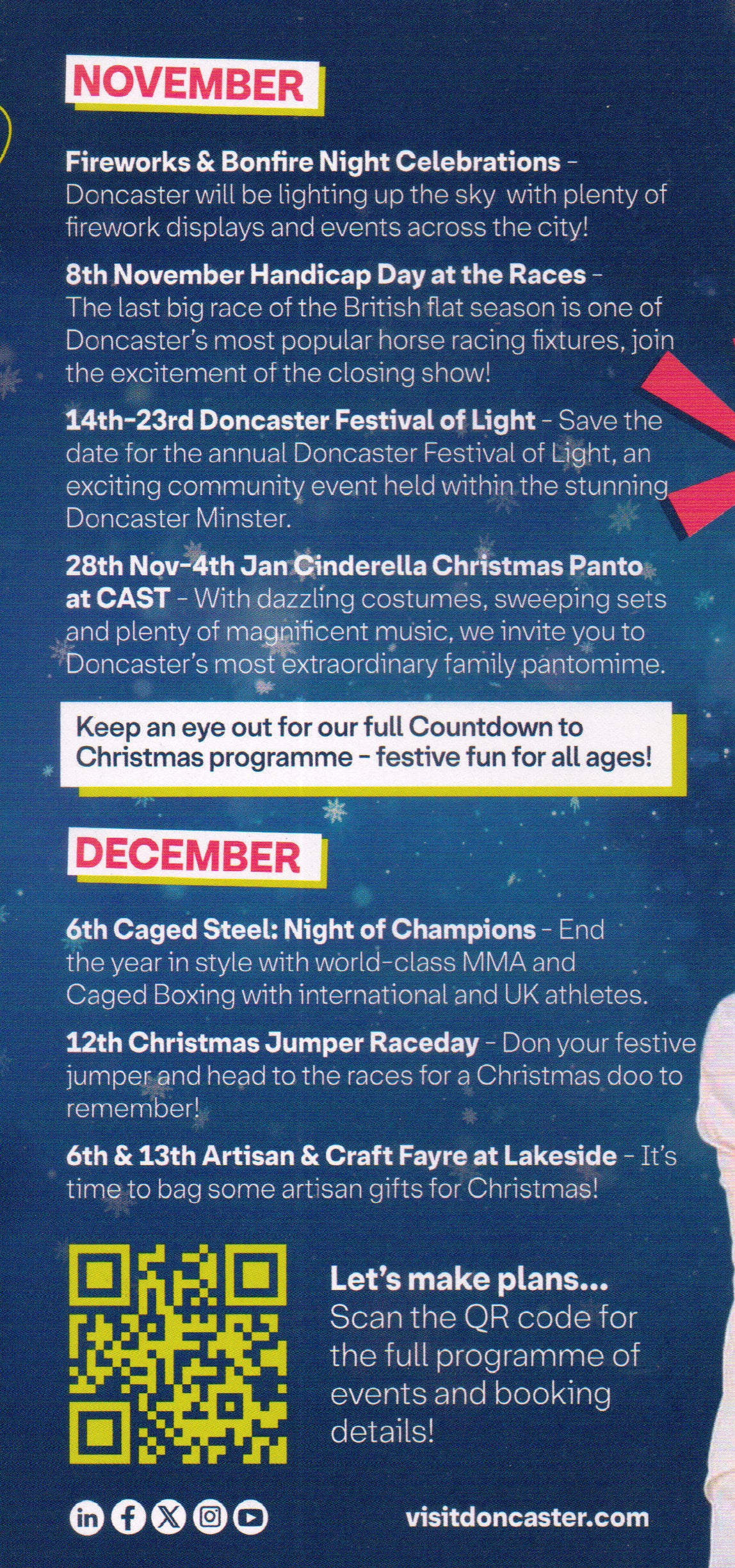 Visit Doncaster Mini Guides 2025