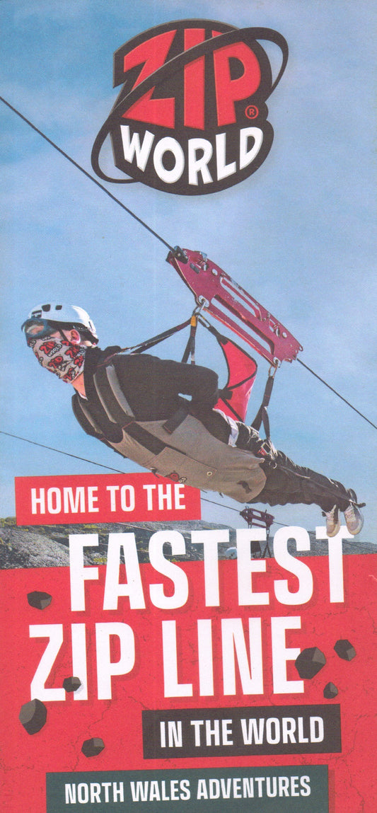 Zip World North Wales Leaflet