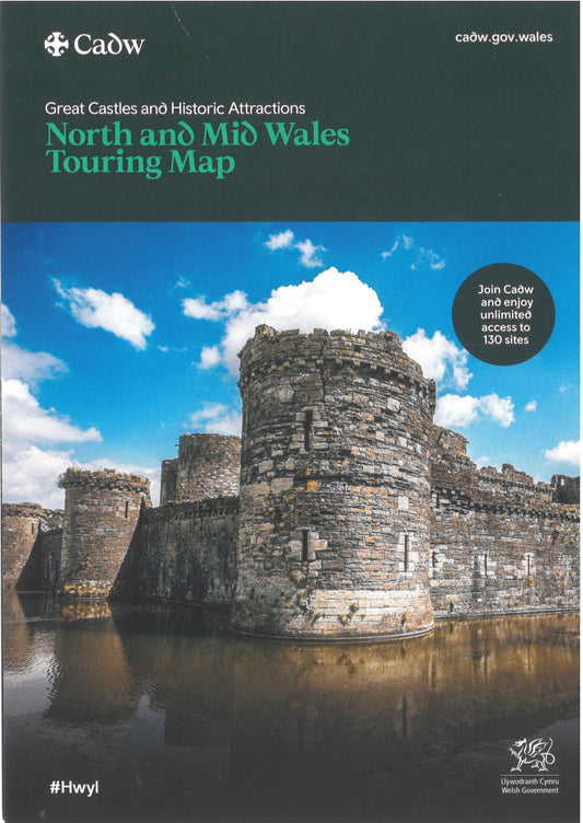 Cadw - North and Mid Wales Touring Maps 2025/26