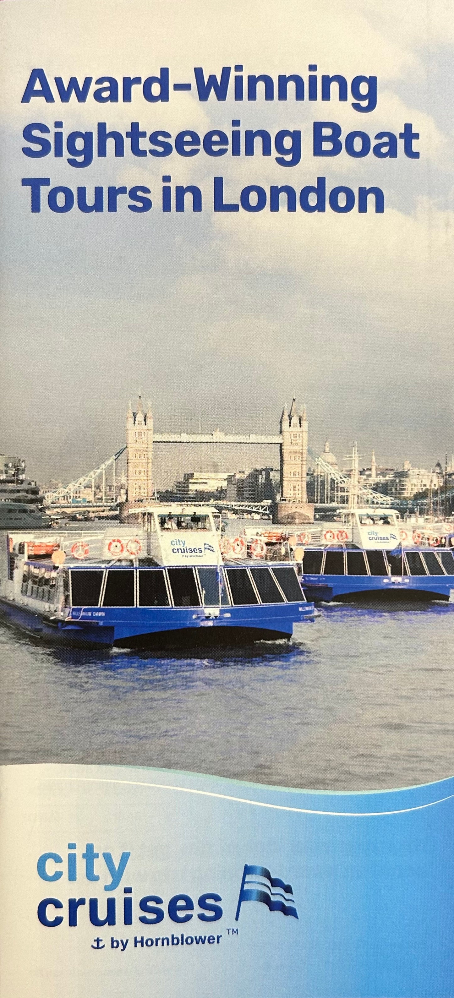 City Cruises London 2023